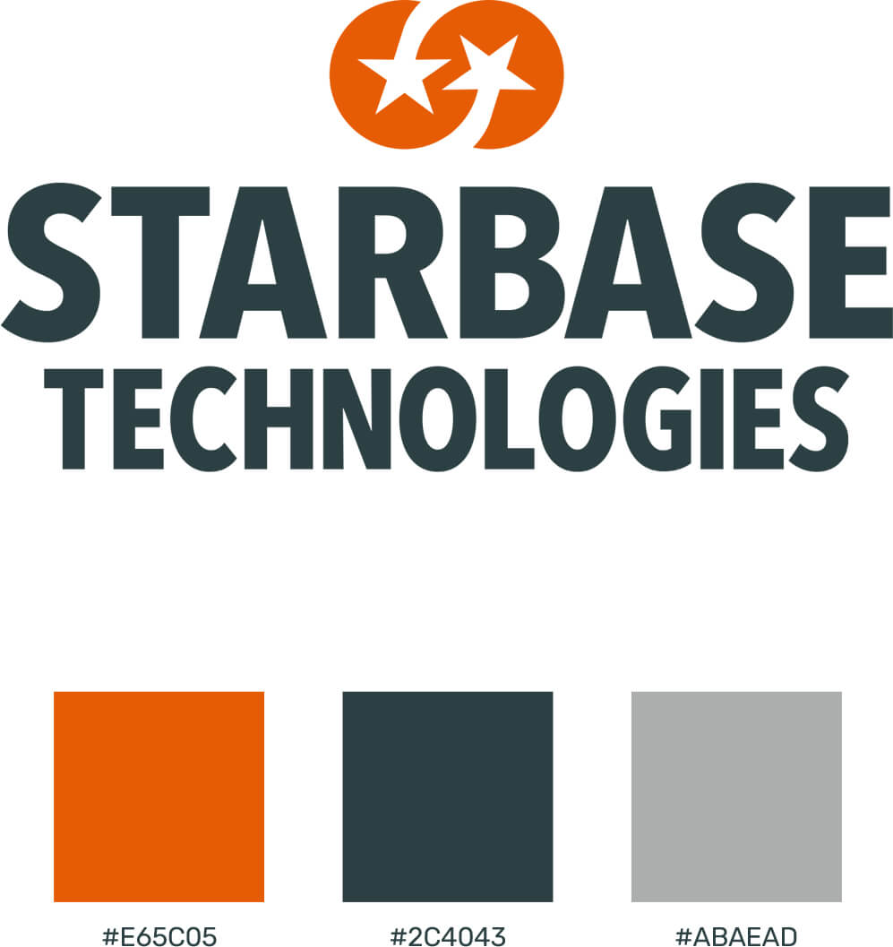 The new logo for Starbase Technologies