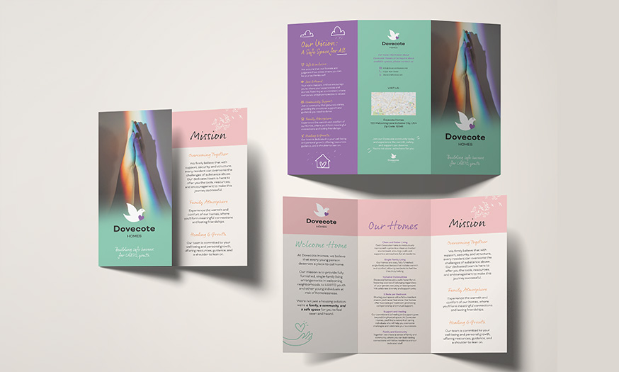 dovecote-homes brochure mockup