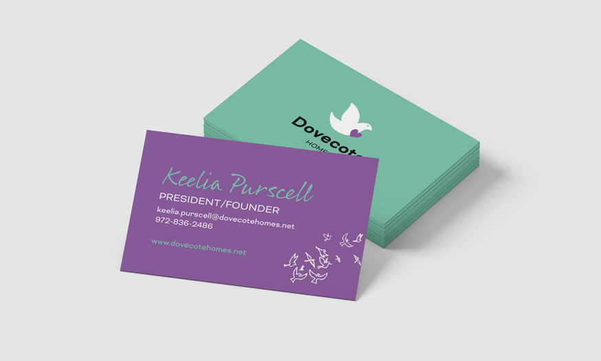 dovecote-homes business card mockup 