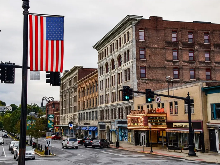 Main Street in North Adams, MA